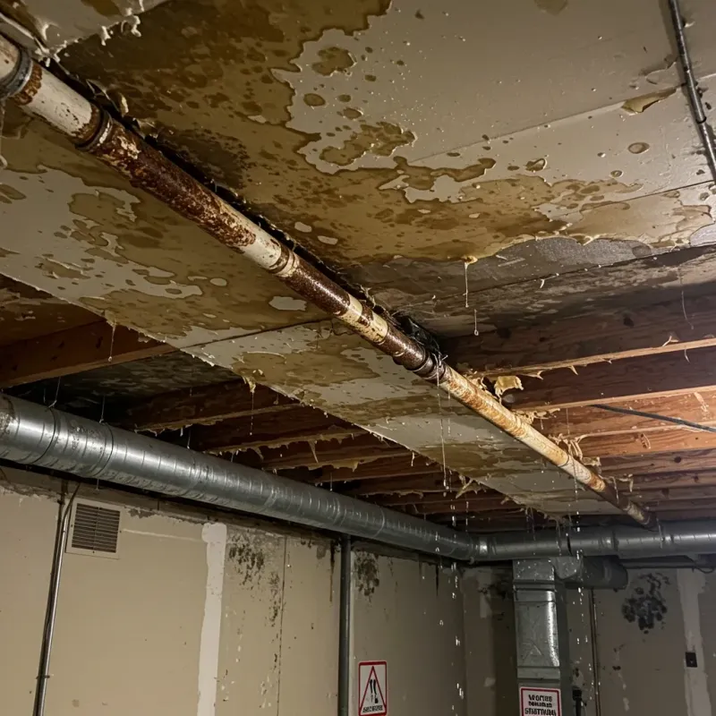 Ceiling Water Damage Repair in Champaign County, IL