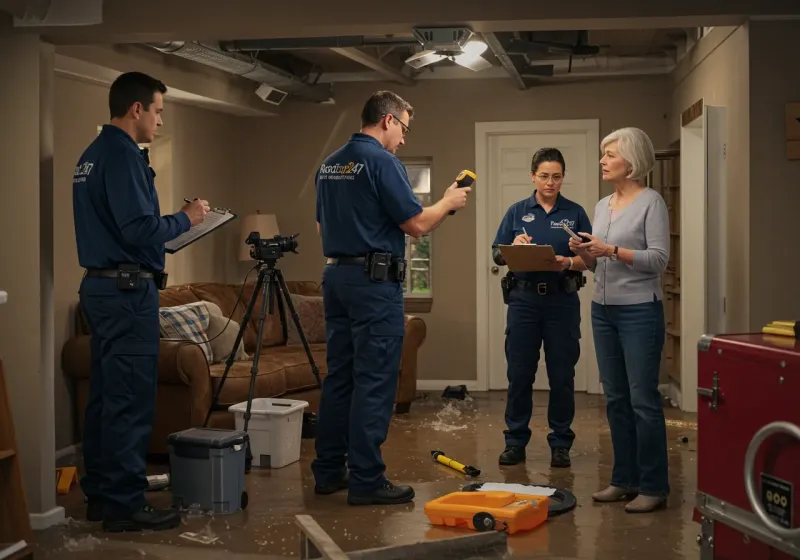 Water Damage Assessment and Insurance Documentation process in Champaign County, IL