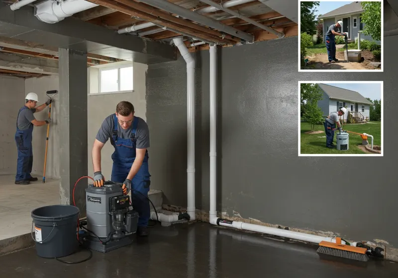 Basement Waterproofing and Flood Prevention process in Champaign County, IL